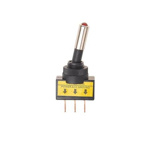 ProPlus LED tuimelschakelaar - 12 x 27 mm - 12V - Max. 20..., Auto-onderdelen, Elektronica en Kabels, Nieuw, Ophalen of Verzenden