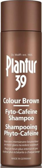 PLANTUR 39 FHYTO-CAFEINE COLOUR BROWN SHAMPOO FLACON 250 ML, Nieuw, Verzenden