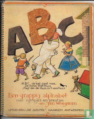 Wiegman, Jan - ABC de kat gaat mee - 1949, Boeken, Prentenboeken en Plaatjesalbums, Gelezen, Verzenden