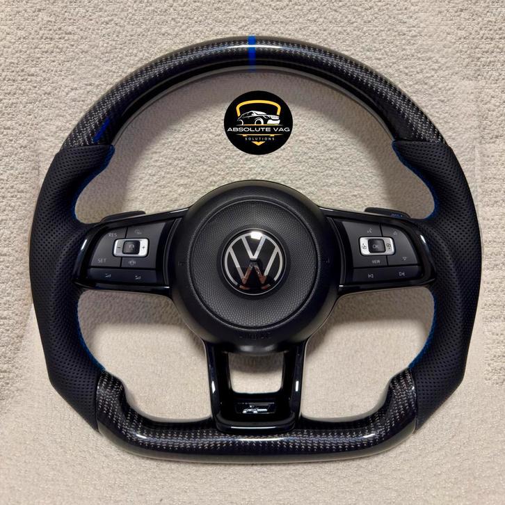 VW Golf 7 / 7.5 R Carbon Stuurwiel – NIEUW, Origineel, Auto diversen, Tuning en Styling