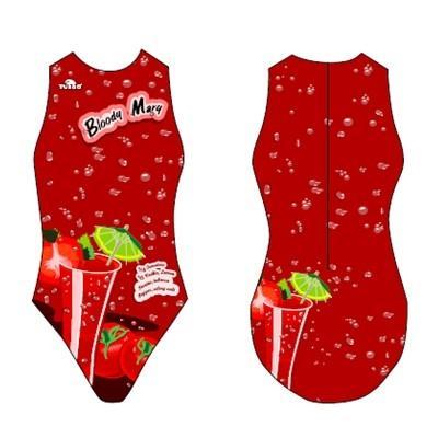 Special Made Turbo Waterpolo badpak BLOODY MARY, Watersport en Boten, Waterpolo, Nieuw, Verzenden
