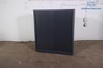 Mewaf | Roldeurkast | Tweedehands | Antraciet | 2 legborden, Verzenden, Gebruikt