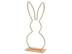 Actie metalen frame haas rabbit staand oor op voet 50 cm, Ophalen of Verzenden, Nieuw