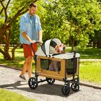 TRUUSK Hondenwagen Opvouwbare Hondenbuggy Voor Honden & Katt, Verzenden, Nieuw
