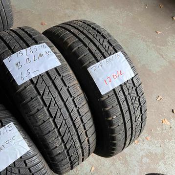 2 x Bridgestone Blizzak LM-30 215-65-16 Winterbanden 6,5mm beschikbaar voor biedingen