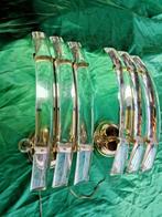 Wandlamp (2) - Metaal, Glas