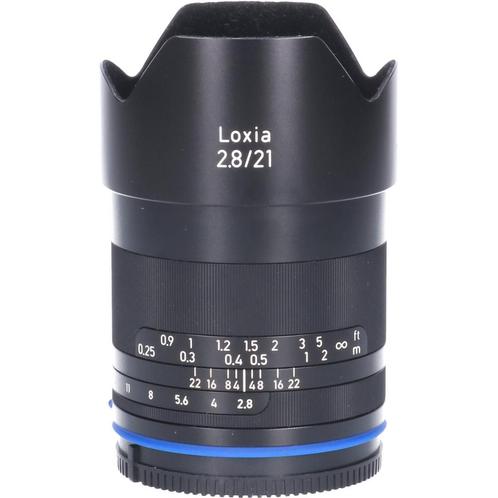 Tweedehands Carl Zeiss Loxia 21mm f/2.8 Sony E CM9412, Audio, Tv en Foto, Fotografie | Lenzen en Objectieven, Groothoeklens, Gebruikt