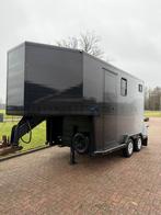 Uniek! Oerdegelijke Fifth Wheel Paardentrailer / veetrailer, Dieren en Toebehoren, Ophalen, Zo goed als nieuw, Aluminium, 2-paards trailer