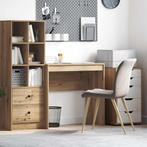 vidaXL Bureau Artisan Eiken 80 x 40 x 76 cm, Huis en Inrichting, Bureaus, Verzenden, Nieuw