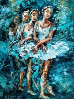 Krystyna Roz-Pasek - Taniec wiata - oil on canvas