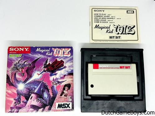 MSX - Magical Kid Wiz, Spelcomputers en Games, Spelcomputers | Overige, Gebruikt, Verzenden