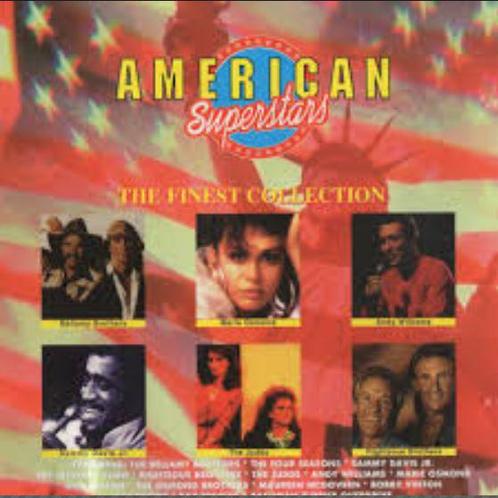 cd - Various - American Superstars The Finest Collection, Cd's en Dvd's, Cd's | Overige Cd's, Zo goed als nieuw, Verzenden