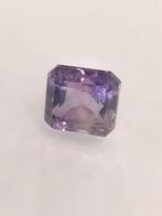 Octagon shape purple amethyst, 7.33 ct,seller certified, Nieuw