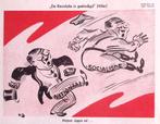 Spotprent over de staatsgreep van Adolf Hitler (lijst optie), Antiek en Kunst, Verzenden
