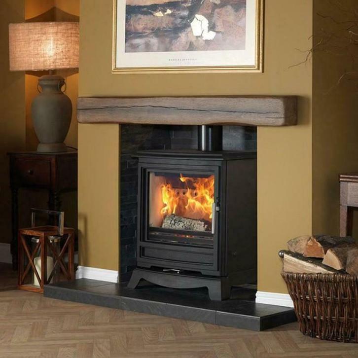 Houtkachel C&J Classic PureVision-CPV5W - 3.8-8kW, Huis en Inrichting, Kachels, Verzenden