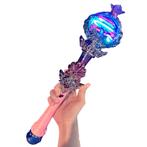 Toverstaf met Licht Meisje Glitter Prinses, Verzenden, Nieuw