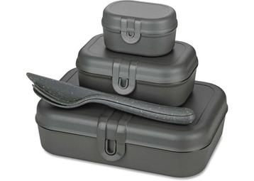 Koziol Bio-Circulair Pascal Ready lunchbox en bestekset - beschikbaar voor biedingen