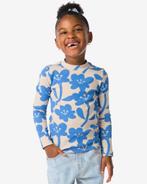 HEMA Kindershirt met ribbels blauw van €12 voor €8.4 sale, Verzenden, Nieuw