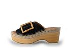 Kanna Slippers in maat 38 Zwart | 10% extra korting, Kleding | Dames, Schoenen, Slippers, Verzenden, Zwart, Zo goed als nieuw