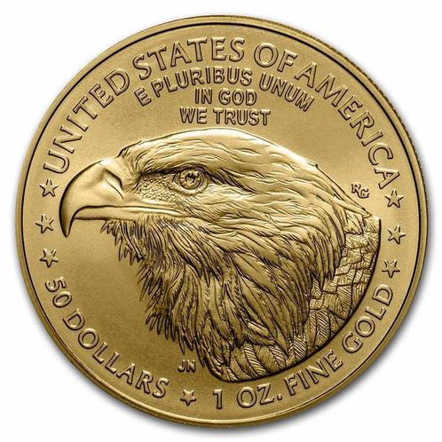 Gouden American Eagle 1 oz 2021 type 2, Postzegels en Munten, Munten | Amerika, Midden-Amerika, Losse munt, Goud, Verzenden