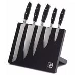 Yaxell magnetisch messenblok met messenset - beukenhout e..., Huis en Inrichting, Keuken | Bestek, Ophalen of Verzenden, Nieuw