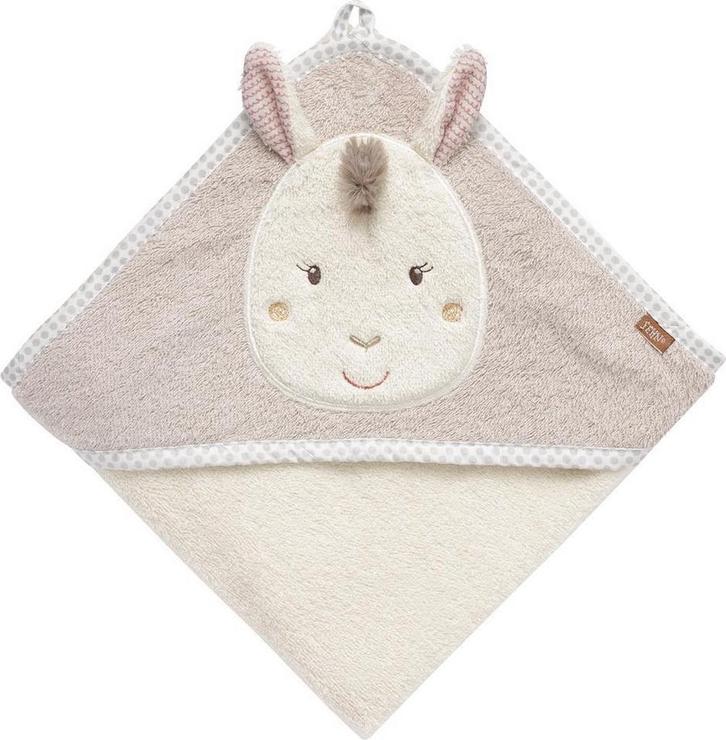 Badcape Baby Lama - knuffelige babyhanddoek met capuchon -ba, Kinderen en Baby's, Badjes en Verzorging, Nieuw, Verzenden