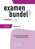 Examenbundel vmbo gt Nederlands 20152016 9789006636239, Zo goed als nieuw
