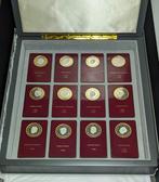 Duitsland. 12 x 999 gold-plated silver medals Grosse, Postzegels en Munten, Munten en Bankbiljetten | Toebehoren
