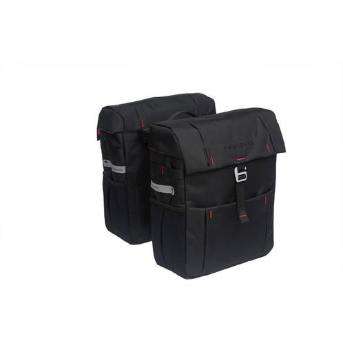 New Looxs dubbele fietstas Vigo racktime black, Fietsen en Brommers, Fietsaccessoires | Fietstassen, Nieuw, Verzenden