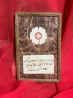 Relikwie - Brons, Glas, Textiel - 1850-1900 - Papa Pio VII -