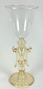 Stelo Vuoto Colore Ambra Oro Iridescente - Bokaal - Glas -