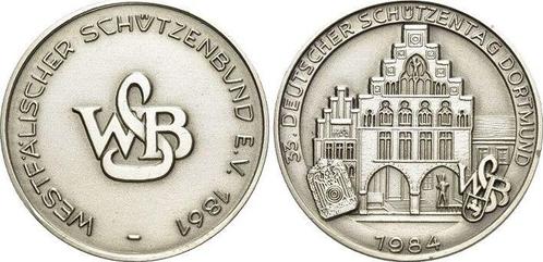 Ar-medaille 1984 Dortmund Leopold 1658-1705, Postzegels en Munten, Penningen en Medailles, Verzenden
