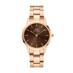Daniel Wellington Iconic Link Amber, Verzenden, Nieuw