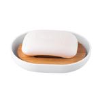 Altom Design zeepbakje / zeephouder bamboe 12 x 9 x 2,5 cm, Huis en Inrichting, Badkamer | Badtextiel en Accessoires, Ophalen of Verzenden