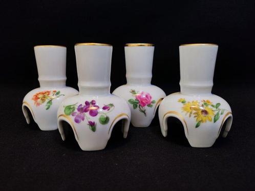 Meissen - Paul Börner - Kandelaar Set van 4 kandelaars in, Antiek en Kunst, Antiek | Meubels | Tafels