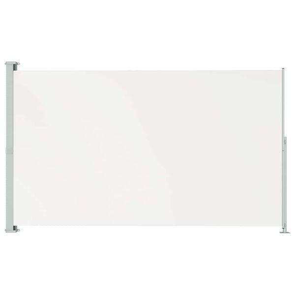 Tuinscherm 220x300cm Polyester Creme | Tweedekansje OP=OP, Tuin en Terras, Tuinschermen, Nieuw, Staal, 200 cm of meer, 200 cm of meer