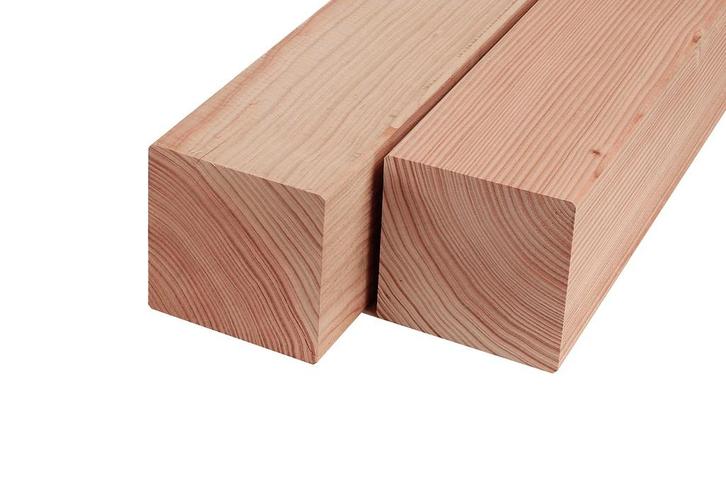 Douglas Paal 19 x 19 cm (190 x 190 mm) Geschaafd - Lengte, Tuin en Terras, Palen, Balken en Planken