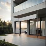 Klemluifel met zwengel, in hoogte verstelbaar - 300 x 180 cm, Verzenden, Nieuw