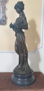 Beeld, Milo - Bacchante - 87 cm - Gepatineerd brons