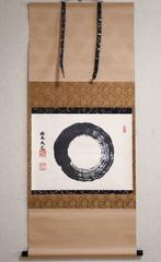 Zen Buddhism  - Enso  - hanging scroll - “Tokai Daikou