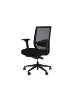 Bureaustoel C02 - Ergonomisch - Zwart (EN-1335 + NPR 1813), Zwart, Nieuw, Ophalen of Verzenden, Bureaustoel