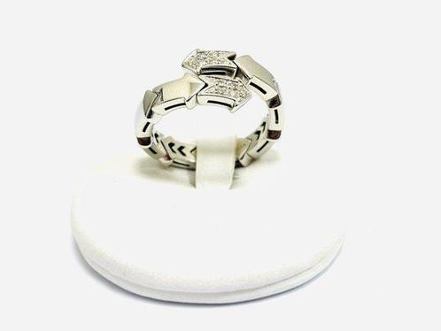 Bvlgari - Ring - Enigma - 18 karaat Witgoud - 0.10ct. tw., Sieraden, Tassen en Uiterlijk, Ringen
