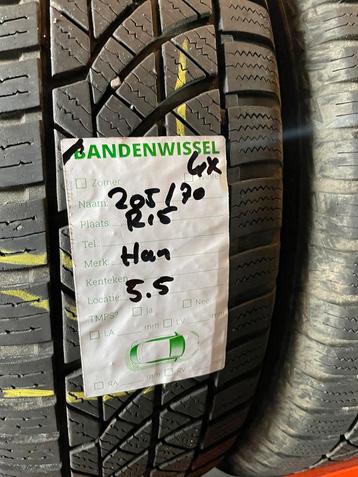 4x Hankook 205 70 R15 *ALL SEASON* 5,5MM gratis montage beschikbaar voor biedingen