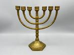 7-armige Menorah Joodse kandelaar - Kandelaar - Brons,