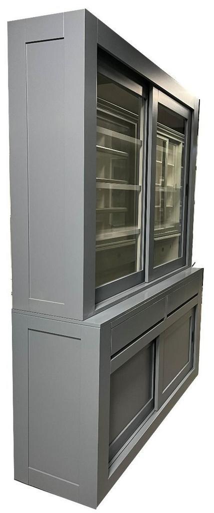 Buffetkast babyblauw Design 160cm, Huis en Inrichting, Kasten | Buffetkasten, Ophalen of Verzenden
