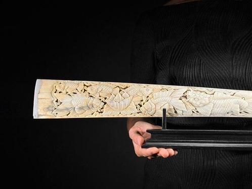 Geen reserveringsprijs - Grote gesneden zwaardvinnige snavel, Antiek en Kunst, Kunst | Designobjecten