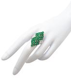 Zonder minimumprijs - Ring Zilver, Verguld Topaas - 6,80 kt., Nieuw