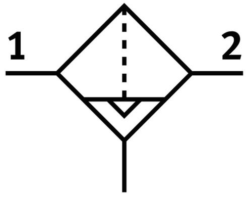 Festo Persluchtfilter 2-12bar 5µm - 564109, Doe-het-zelf en Verbouw, Gereedschap | Machine-onderdelen en Toebehoren, Nieuw, Verzenden