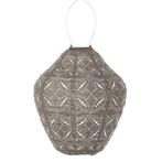 Solar Lampion Jar - Mandela Taupe - 30 cm (tuinverlichting), Tuin en Terras, Verzenden, Minder dan 50 watt, Overige typen, Nieuw