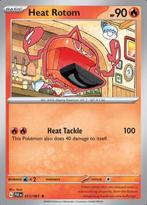 Heat Rotom 013/091 reverse holo Paldean Fates, Hobby en Vrije tijd, Verzamelkaartspellen | Pokémon, Ophalen of Verzenden, Nieuw